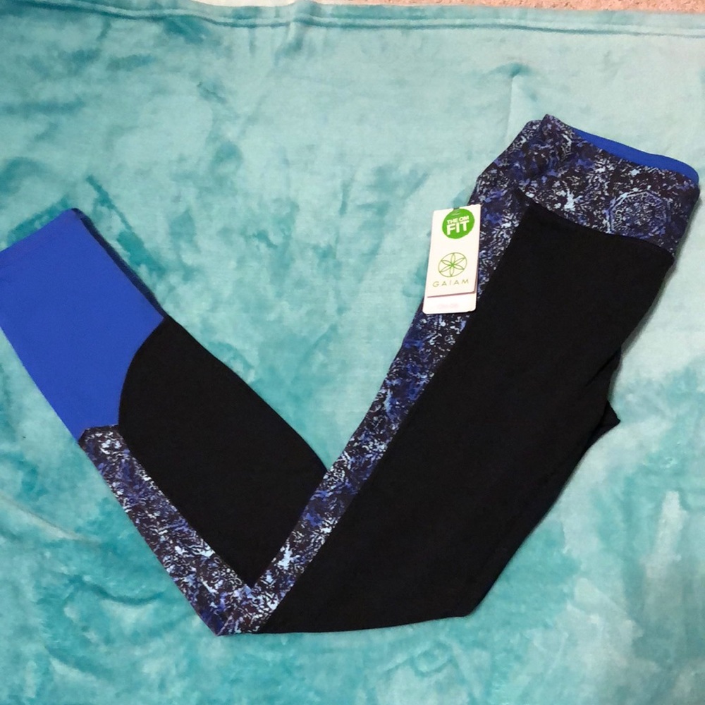 S GAIAM Patterned Leggings
